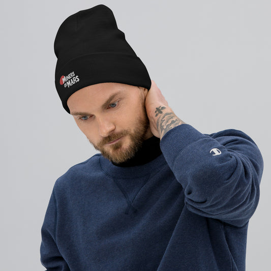 MoM Embroidered Beanie