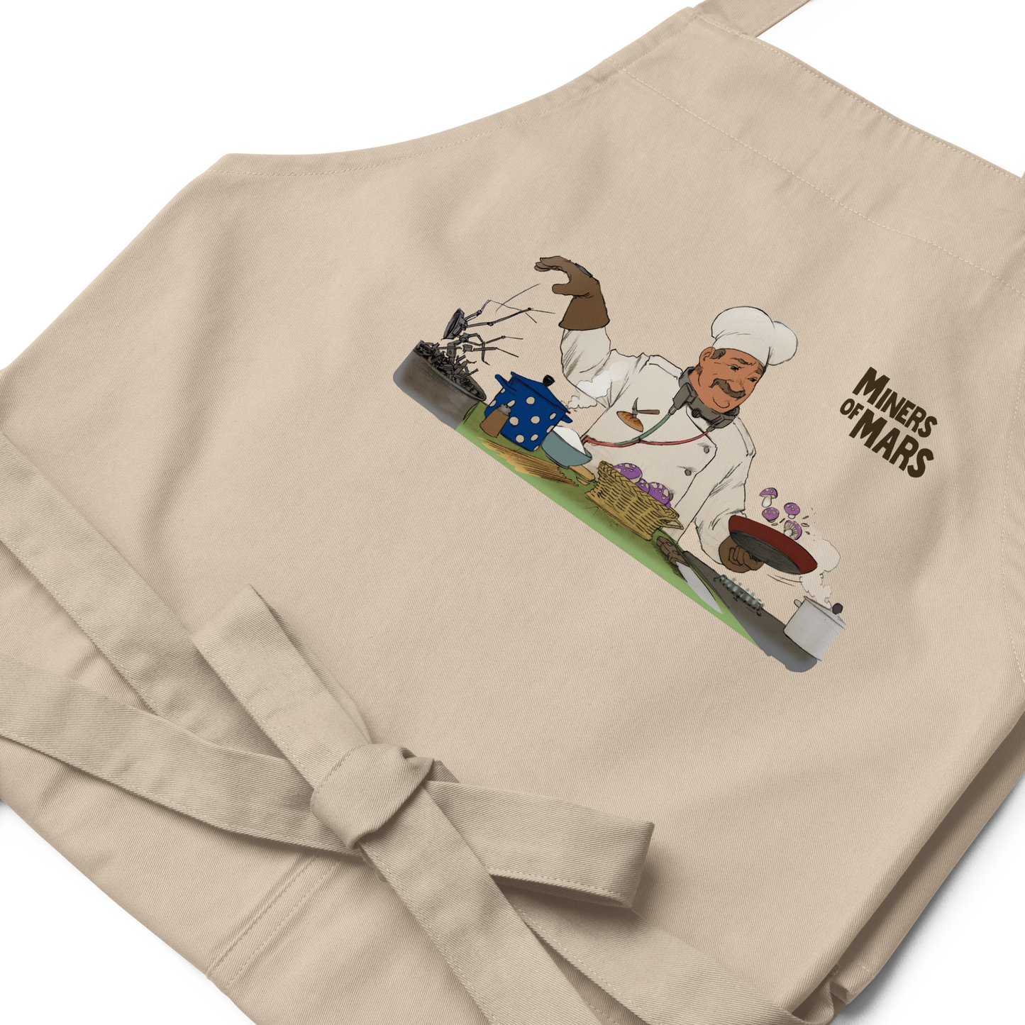Organic cotton apron